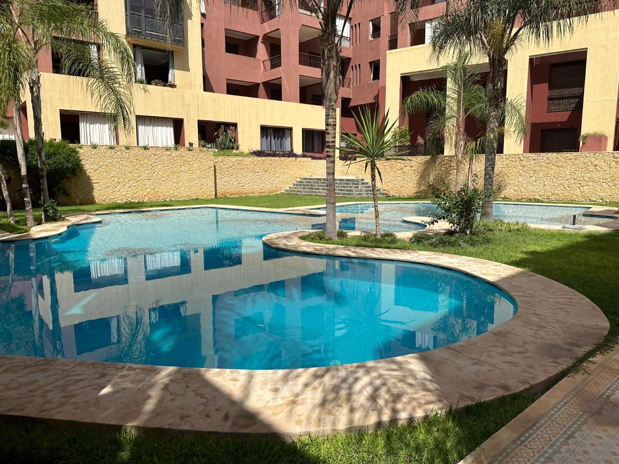 Appartement Calme, Gueliz Marrakesh Buitenkant foto