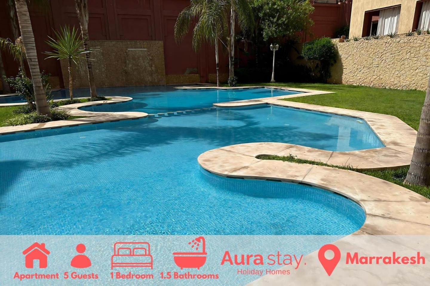 Appartement Calme, Gueliz Marrakesh Buitenkant foto