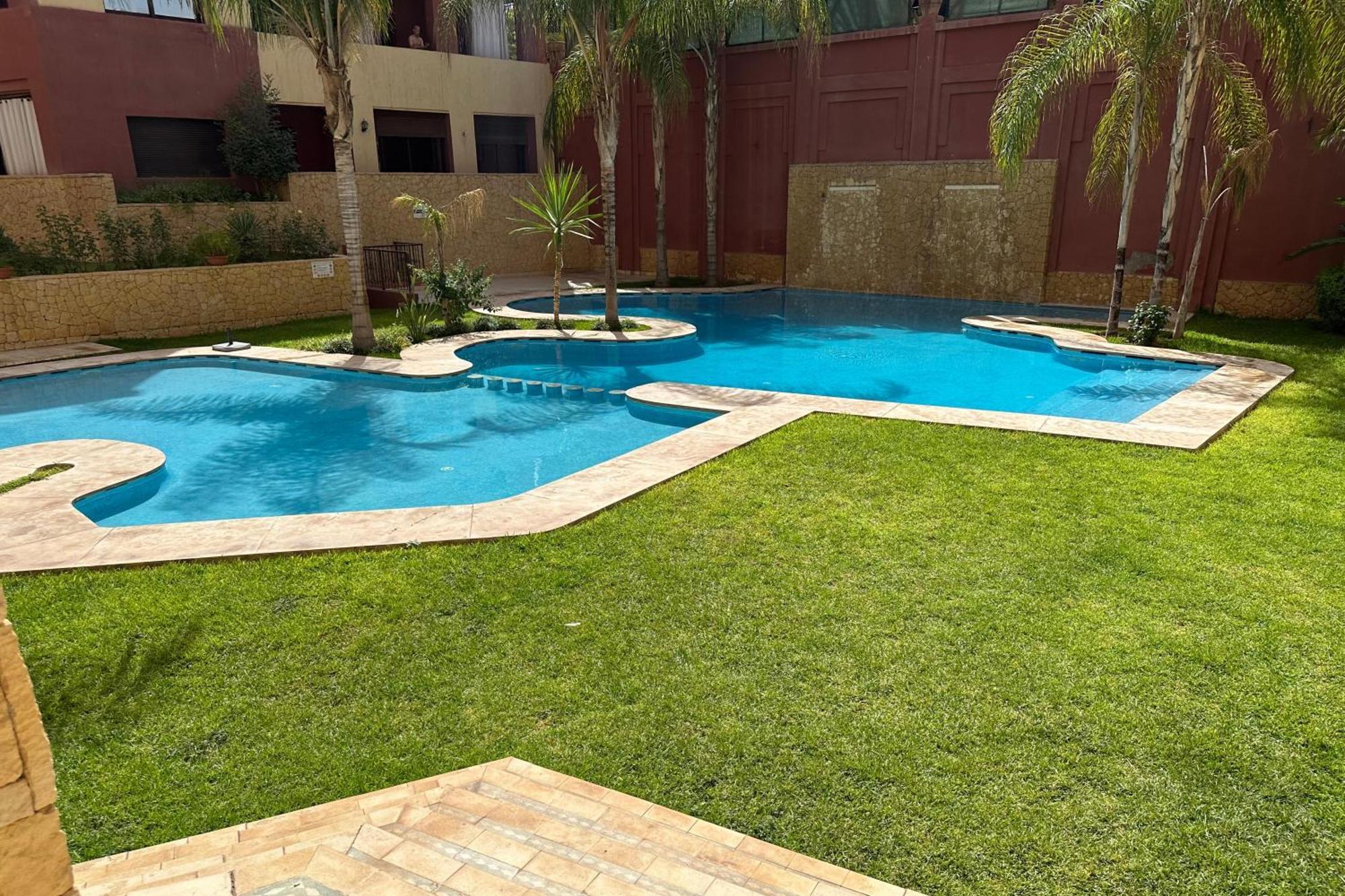Appartement Calme, Gueliz Marrakesh Buitenkant foto