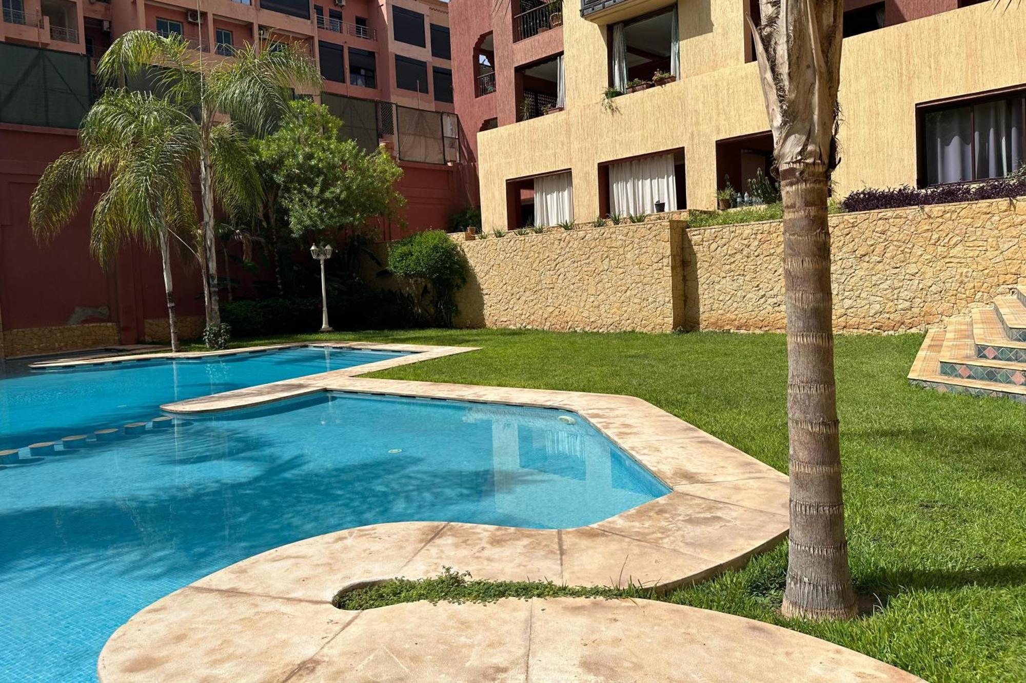 Appartement Calme, Gueliz Marrakesh Buitenkant foto