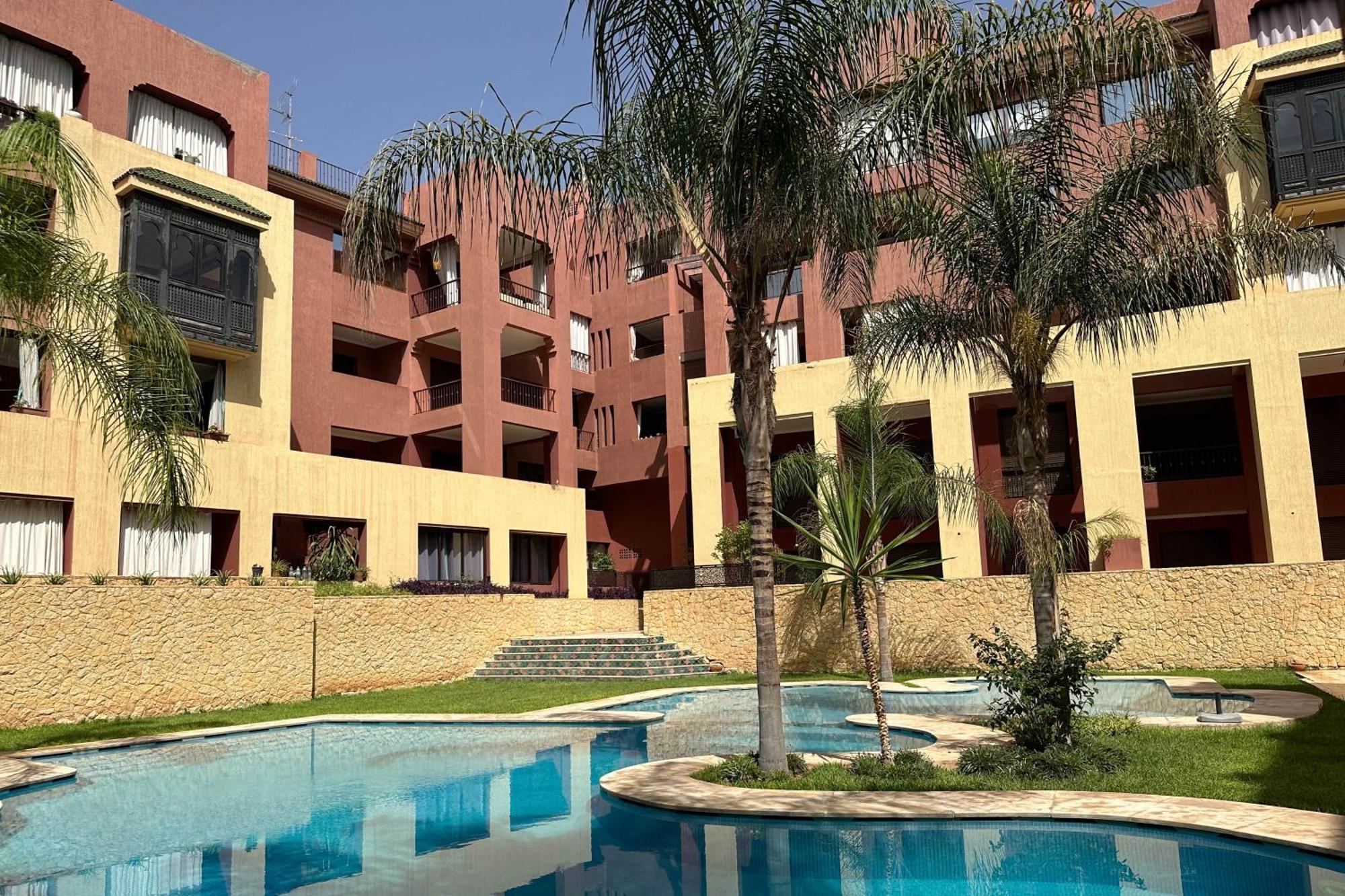 Appartement Calme, Gueliz Marrakesh Buitenkant foto